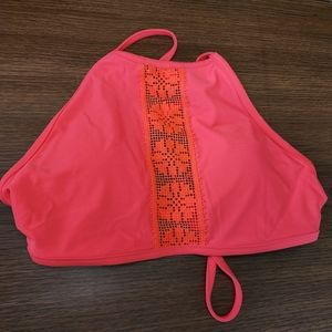 Aerie crochet high neck bikini new